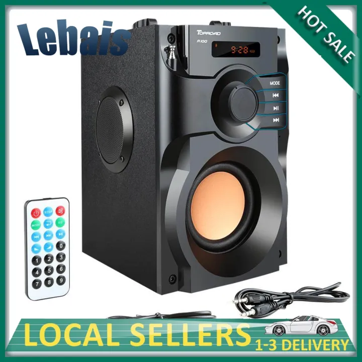 Original Big Power Bluetooth Speaker Wireless Stereo Subwoofer Heavy Bass Speakers Music Player