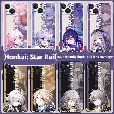 เคสการ์ตูนสุดสร้างสรรค์ลายดาว Honkai Star Rail สำหรับ INFINIX Hot 11 11S Play NFC Note 10 11S Pro แฟชั่น Bailu Kafka March 7th Seele นุ่มหลังซิลิโคน