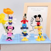 【CW】♦☁  6pcs/set Cartoon Minnie Baking Decoration Ornaments for Kids Boy girl Birthday Gifts Supplies