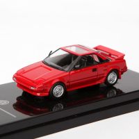 โมเดลรถโลหะผสม MR2 Scale1985ของสะสม MK1ของเล่นเครื่องประดับรถยนต์โชว์ของที่ระลึก