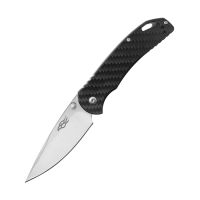 มีดพับ มีดพก Pocket folding knife, GANZO F753M1 (CF) ด้าม carbon fiber เหล็ก 440 ของแท้ มีดพกพา มีดแคมป์