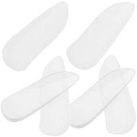 3 Pairs Silicone Gel Heel Insole X Legs Pads Correction Orthopedic M Half Insoles Men Women Shoes Accessories