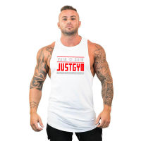 Just do Gym Painted Mens Cotton Printing Causal Sleeveless Gym Training Clothes Tank Tops