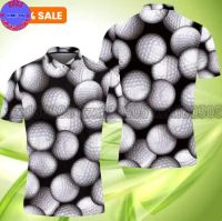 POLO SHIRT -  XzX180305 Golf Skull Golf Clubs Happy Golf Colorful Golf Mens and s High Quality Full sublimation Quick Dried Polo Personalized p-1655 (private chat free custom name&amp;logo)