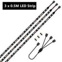 5050 12V RGB Led Strip light 4pin LED Headers For PC , Computer Case / RGB Strip Mainboard Control Panel RGB-Header (+12V,G,R,B)