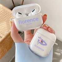 Cute Cartoon Florence By Mills Case for Airpods 3 2 1 Pro 2 Gen 2022 Wireless Bluetooth Earphone Box Fashion Cover Funda Wireless Earbuds Accessories