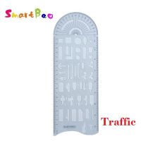 Police Accident Sign Drawing Template Car Traffic Accident Symbols Drawing Ruler Rulers  Stencils