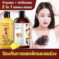 ? 1 แถม 1 【ครีมนวดผม ＋แชมพู】2in1 JOMTAM แชมพู แชมพูขิงเพียว แชมพูปลูกผมดก แชมพูเร่งผมยาว แชมพูขิง แชมพูสมุนไพร [ Hot Sale!! ]