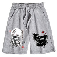 2023 newAnime  Tokyo Ghoul Shorts Man Woman Casual Loose Beach Cotton Short Pants