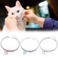 Pet Collar Cat Dog Necklace Cute Fashion For Small Dog Girl Wakeu Rhinestone Bling Collars With Bone Pendant Pet Necklace