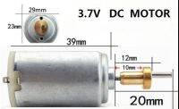 【✴COD✴】 rongjia มอเตอร์ปัตตาเลี่ยนสำหรับชาร์จกรรไกรไฟฟ้ามอเตอร์3.7V