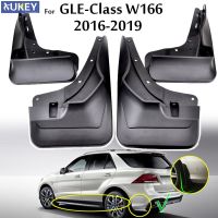 Mgs7ร้อน!!ชุดแผ่นบังโคลนสำหรับ Mercedes Benz Class W166 2016 2017 2018 2019 W/บอร์ดวิ่งแผ่นกันโคลนล้อรถยนต์บังโคลนหน้าหลัง