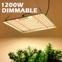 LED Grow Light Dimmable 1200W Samsung LM281b+ Full Spectrum Grow Light High PPFD For 5x5FT Coverage, Veg and Blooming