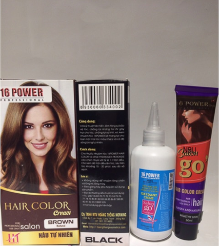 Với thuốc nhuộm tóc 16 Power, tóc của bạn sẽ trông sáng bóng và đầy sức sống. Đừng bỏ qua sản phẩm này nếu bạn muốn tạo ra một phong cách mới cho mái tóc của mình. Hãy xem hình ảnh để cảm nhận rõ hơn tác động của thuốc nhuộm 16 Power đến sức khỏe và vẻ đẹp cho tóc của bạn.
