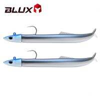 【hot】✶ BLUX FLASH SAND EEL 14G/27G Soft Fishing Tail Jig Artificial Bait Saltwater Sea Bass Swimbait Tackle