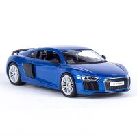 Maisto 1:24ออดี้ V10 R8บวกรถสปอร์ตยานพาหนะหล่อแบบคงที่ B63โมเดลรถของเล่น