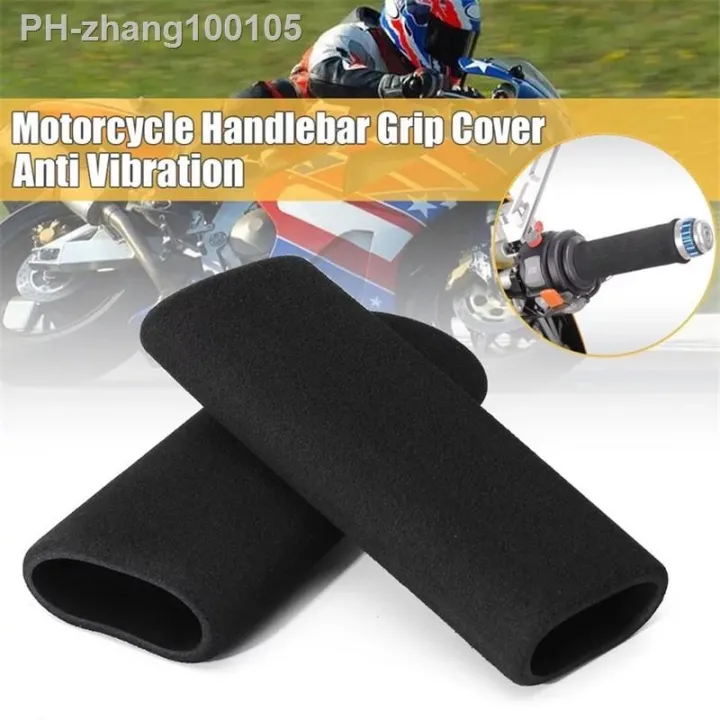 motorcycle-hand-protector-foam-protaper-cuffs-motorcycle-handlebar-end-anti-vibration-cover-grips-motorbike-handle-grip