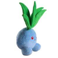 SUPERRR Oddish ของเล่นตุ๊กตาผ้า oddish โปเกมอนตัวน้อย ตุ๊กตายัดไส้ ที่มีคุณภาพสูง ตุ๊กตาผ้าพลัฌ ของเล่นเด็กเล่น