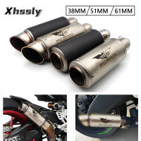 Motorcycle Exhaust Motocross Muffler Escape tube For YAMAHA Yz250F Raptor 350 Fz25 Dragstar 1100 Xt660 Mt 09 Tracer Dt 125