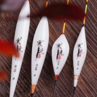 ◈⊙▼ 1 Piece Carp Crucian Fishing Floats Deep Water Flotador Fresh Water Pesca Flat Tail Composite Nano Bobber Fishing Accessories