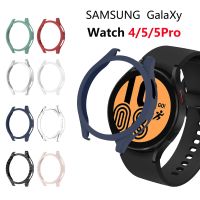 Watch Case Cover for Samsung Galaxy Watch 4 40mm 44mm，Hard PC Bumper Set for Watch Galaxy 4 Protective Bumper Shell for Watch5