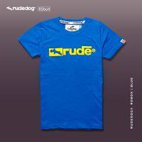 Rudedog เสื้อยืดชาย รุ่น Box19 สีฟ้า (ราคาต่อตัว)