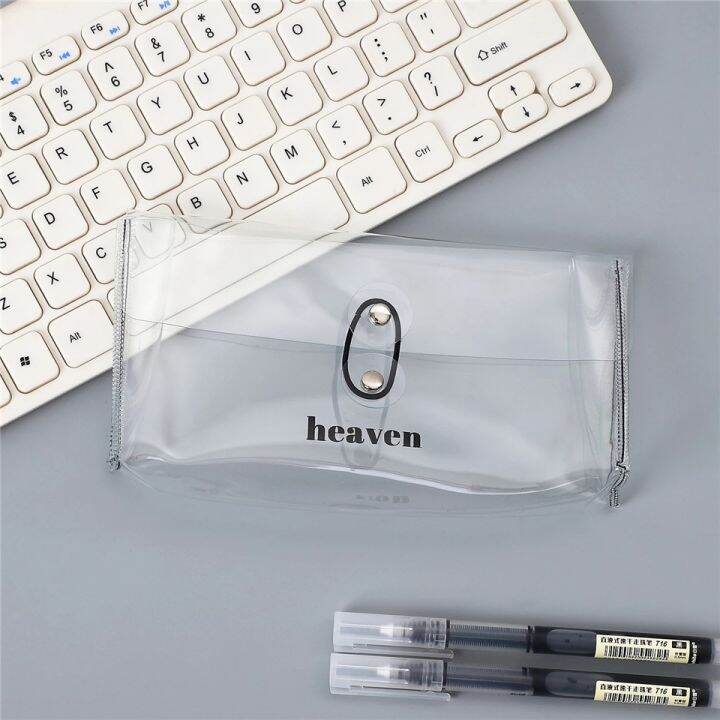 cc-fashion-transparent-kawaii-korean-stationery-school-office-organization-storage-supplies