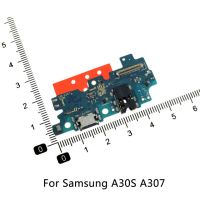 แท่นชาร์จ Usb Samsung สายเคเบิ้ลยืดหยุ่นสำหรับ A30s A307 A30 A305แจ็คหูฟังบอร์ดที่เชื่อมต่อพอร์ตเครื่องบรรจุไฟ