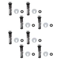 Toilet Seat Bolt Kit Toilet Cover Fixed Screw Lock Expansion Pastoral Toilet Bathroom Bolts