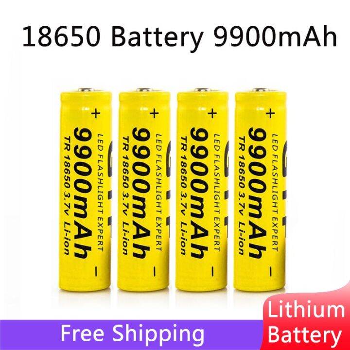 innovative-ใหม่18650-3-7v-9900mah-li-ion-สำหรับไฟฉาย-led-แบตเตอรี่ลิเธียม-จัดส่งฟรี