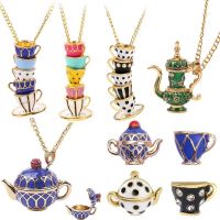 【YF】♣  Fashion Jewelry Enamel Glaze Necklace Earrings Stud Pendants All-match