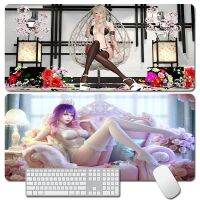 ❦¤❦ Sexy Anime Mouse Pad Large Two-dimensional for The Son of Wind Spirit 3d Chest Gaming Seaming Computer Desk Mat