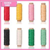 ??【COD+IN STOCK】 30m/roll เครื่องมือ DIY แบน เย็บมือ สายเย็บผ้า สาย หนัง ด้ายแว็กซ์