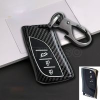 ﺴ✱☎ Carbon ABS Car Key Case Shell Cover Fob for Lexus NX ES UX US RC LX GX IS RX 200 250h 350h LS 450h 260h 300h UX200 Accessories