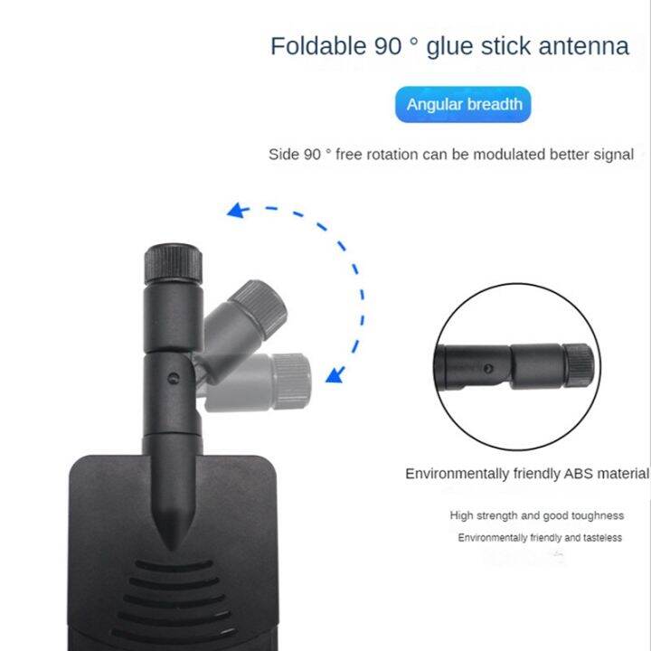 5g-wifi-dual-band-sucker-antenna-42dbi-signal-booster-amplifier-antenna-length-about-20cm-antenna-for-cpe-mc801-network-card-router-modem-black-ts9