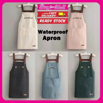 Disposable apron / adult children / commercial or household waterproof and  oil-proof / APRON PLASTIK Pakai Buang