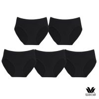 Wacoal Bikini Panty กางเกงในรูปแบบบิกินี่ รุ่น WU1C34/WU1F34 สีดำ (BB)