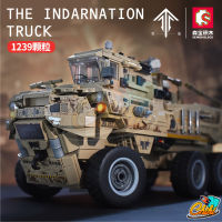 ตัวต่อ Sembo Block รถทหารบรรทุก THE INCARNATIONTRUCK SD109001 จำนวน 1,239 ชิ้น