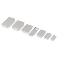 5PCS Rectangular Frosted Push-Pull Chewing Gum Button Storage Metal Box Mini Pill Sliding Cover Tin Box Jewelry Cosmetic Case Storage Boxes