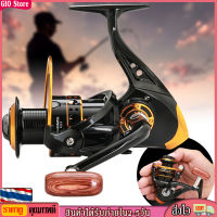 [GIO Store] Fishing wheel รอกตกปลาความเร็วสูง 1000-7000 ซีรี่ส์, รอกตกปลาแบบโลหะทั้งหมด, ไม่มีส้อม, ล้อหมุน ล้อคันเบ็ดหิน, ล้อตกปลา