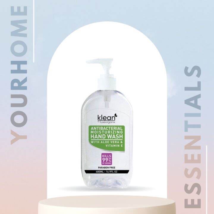 KLEAN Antibacterial Hand Wash 480ml Lazada PH
