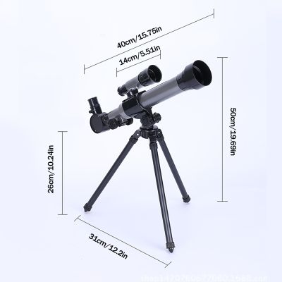 Monocular Astronomical escope Refractive Space escope Outdoor Travel Spotting Scope With Tripod 20x 30x 40x Eyepiece