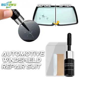 Cracked Glass Repair Kit Windshield Nano Repair Liquid DIY Car Window Phone  Screen Repair Utensil Scratch Crack Restore