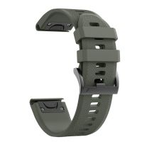 สำหรับ Garmin Mk2S สายนาฬิกาข้อมือซิลิโคน20มม. (Amygreen)