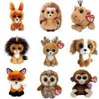 【A Great】 15เซนติเมตร TyStuffed PlushPrimary สีสีน้ำตาลสิงโตฟ็อกซ์ MonkeyDoll น่ารัก Petfor เด็กของขวัญวันเกิด