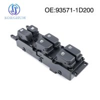 Sorghum Lhdriver Electric Master Power Window Control Switch 93571-1D200 For Kia Carens RONDO 2006 2007 2008 2009 2010 2011 2012