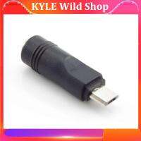 KYLE Wild Shop DC Plug to Mirco USB Power Adapter Converter Male to Female Jack Connector for Laptop Notebook Computer PC 5.5x2.1mm