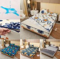 New Six-Sided With Zipper Mattress Protector Bed Sheet Full Waterproof Dust Cover QueenKing TwinFull Customizable Bed Cover