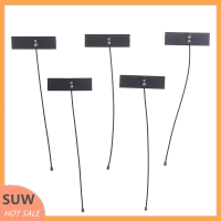 ? SUW bianzai 5PCS 2.4Ghz WIFI Internal Antenna FPC 5dBi IPX IPEX Antenna IEEE 802.11 b g n