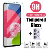 （ATG）2in1Glass สำหรับ SamsungA51 52 71 A13 5G 72เลนส์ป้องกันหน้าจอ ForS22 A23 21A20e 40 30